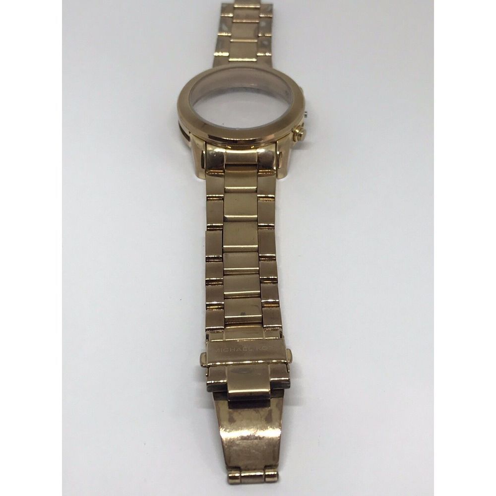 Michael Kors MK Watch Band Bracelet Links Case Woman’s Parts Used 18mm Z433
